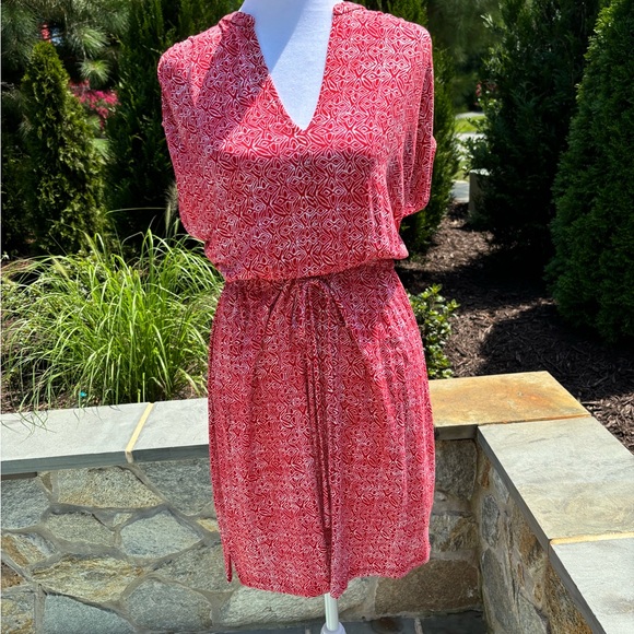 Ann Taylor Loft Sleeveless Tie Waist Dress EUC - Picture 2 of 12